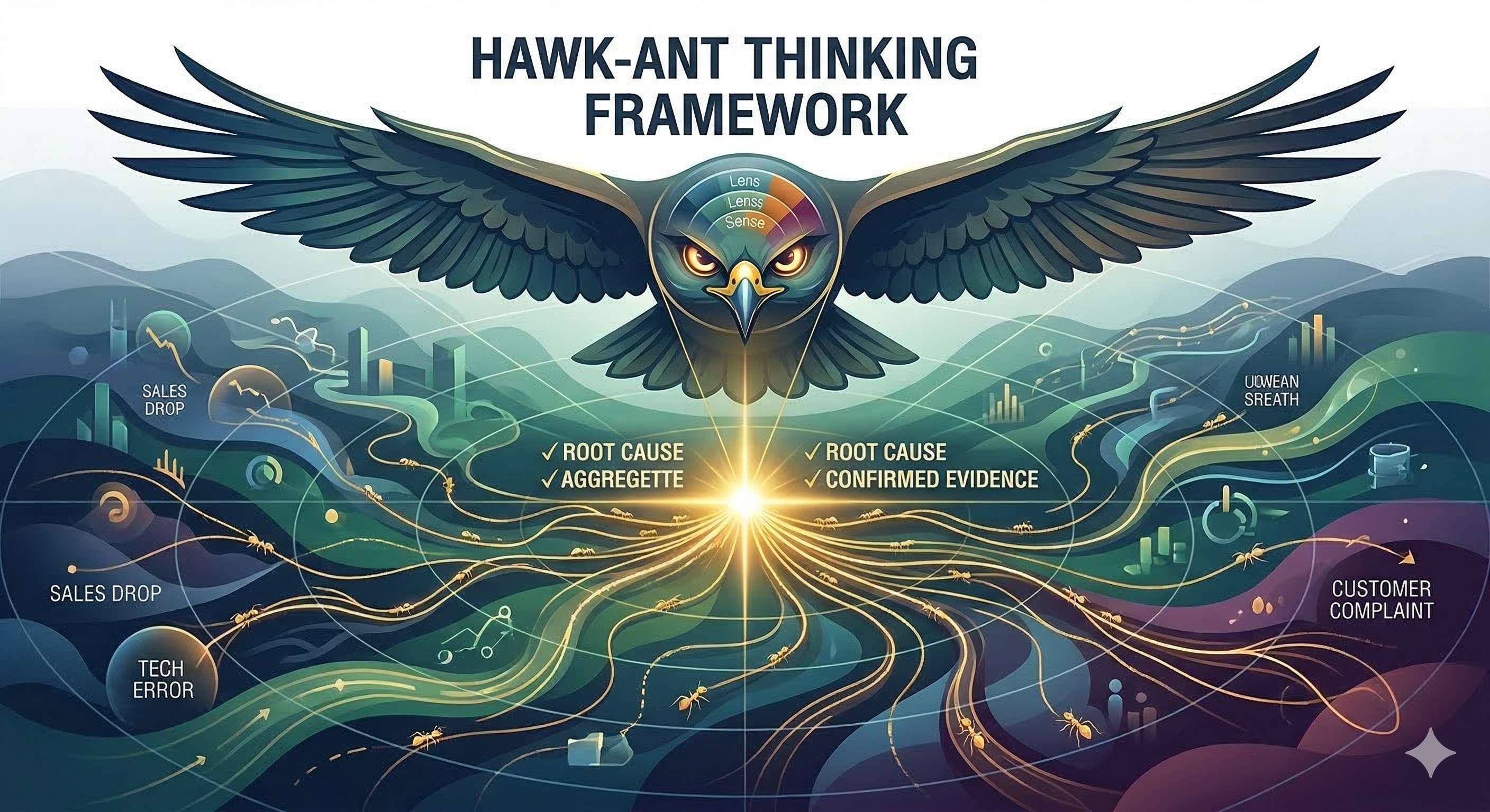 Hawk-Ant Thinking Framework